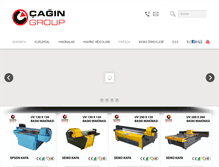 Tablet Screenshot of cagingroup.com